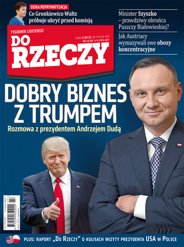 Okładka tygodnika „Do Rzeczy” nr 27/2017 (229)