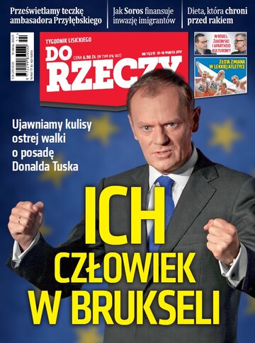 Okładka tygodnika „Do Rzeczy” nr 11/2017 (213)