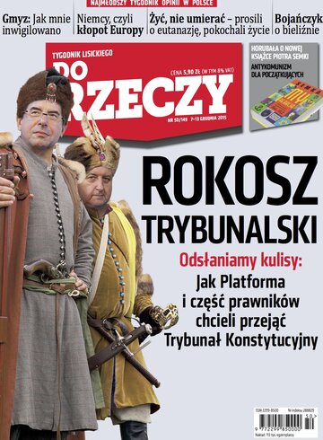Okładka tygodnika „Do Rzeczy” nr 50/2015 (149)