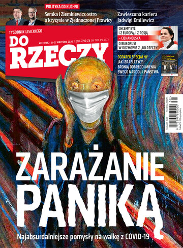 Okładka tygodnika „Do Rzeczy” nr 39/2020 (392)