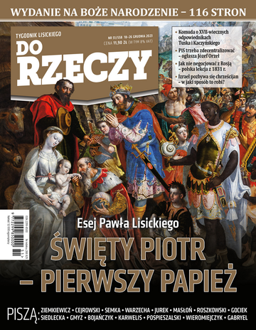 Okładka tygodnika „Do Rzeczy” nr 51/2023 (558)