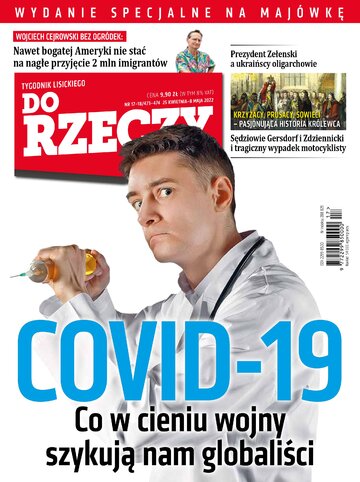 Okładka tygodnika „Do Rzeczy” nr 17-18/2022 (473)