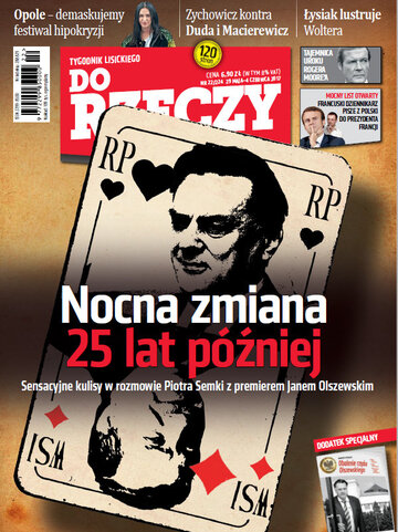 Okładka tygodnika „Do Rzeczy” nr 22/2017 (224)