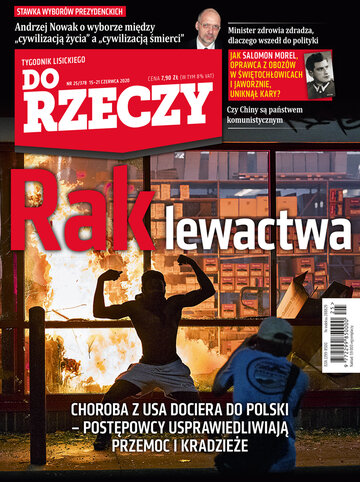 Okładka tygodnika „Do Rzeczy” nr 25/2020 (378)