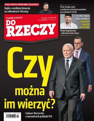 Okładka tygodnika „Do Rzeczy” nr 29/2026 (689)