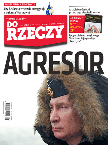 Okładka tygodnika „Do Rzeczy” nr 9/2022 (465)