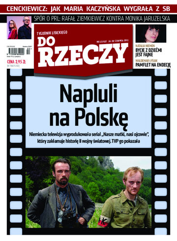 Okładka tygodnika „Do Rzeczy” nr 22/2013 (22)