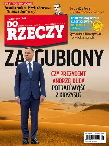 Okładka tygodnika „Do Rzeczy” nr 26/2018 (278)