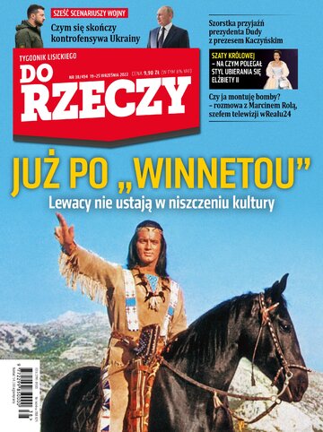 Okładka tygodnika „Do Rzeczy” nr 38/2022 (494)