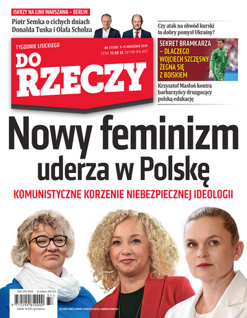 Okładka tygodnika „Do Rzeczy” nr 37/2024 (595)