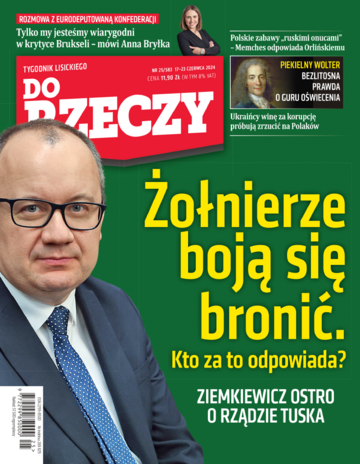 Okładka tygodnika „Do Rzeczy” nr 25/2024 (583)