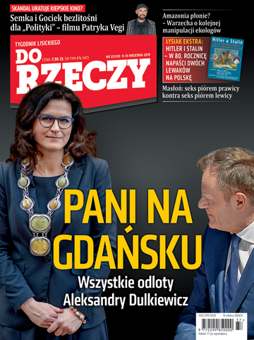 Okładka tygodnika „Do Rzeczy” nr 37/2019 (339)