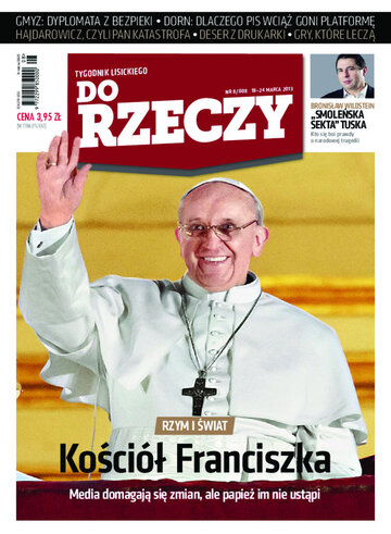 Okładka tygodnika „Do Rzeczy” nr 8/2013 (8)