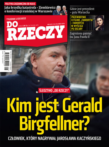 Okładka tygodnika „Do Rzeczy” nr 8/2019 (311)