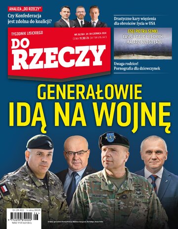 Okładka tygodnika „Do Rzeczy” nr 26/2024 (584)