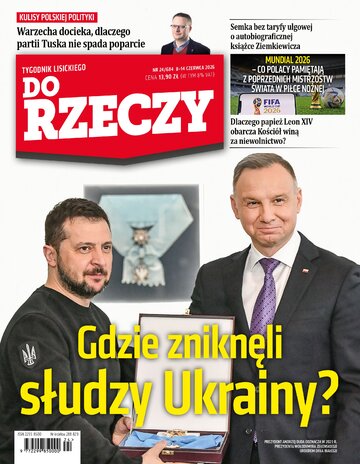 Okładka tygodnika „Do Rzeczy” nr 24/2026 (684)