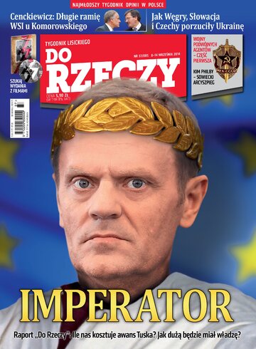 Okładka tygodnika „Do Rzeczy” nr 37/2014 (85)