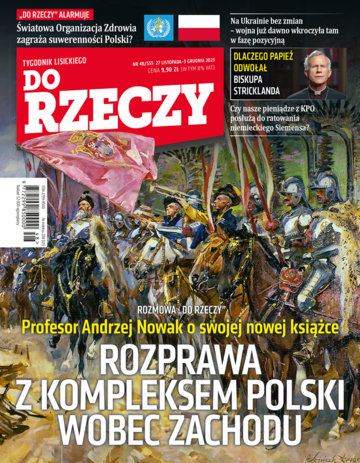 Okładka tygodnika „Do Rzeczy” nr 48/2023 (555)