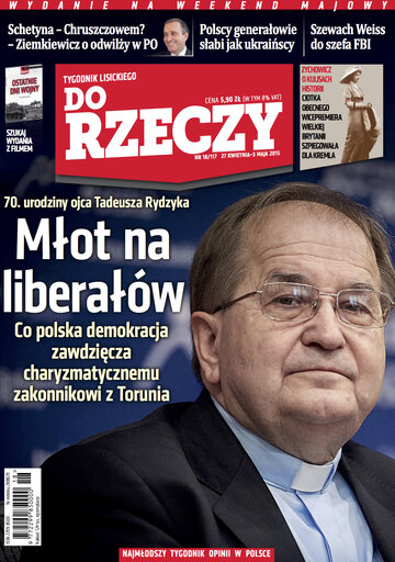 Okładka tygodnika „Do Rzeczy” nr 18/2015 (117)