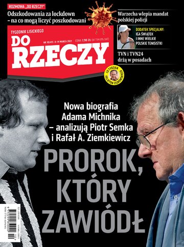 Okładka tygodnika „Do Rzeczy” nr 10/2021 (415)