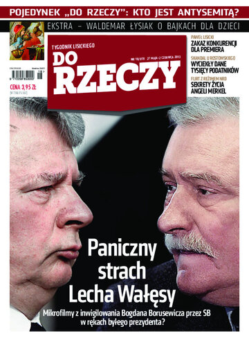 Okładka tygodnika „Do Rzeczy” nr 18/2013 (18)