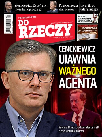 Okładka tygodnika „Do Rzeczy” nr 13/2017 (215)