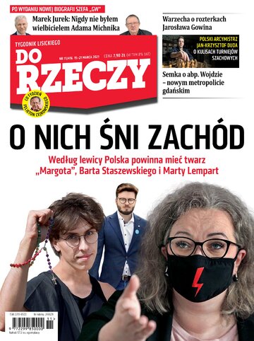 Okładka tygodnika „Do Rzeczy” nr 11/2021 (416)