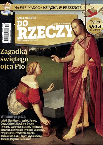 Okładka tygodnika „Do Rzeczy” nr 12/2016 (163)