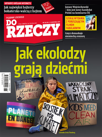 Okładka tygodnika „Do Rzeczy” nr 36/2019 (338)