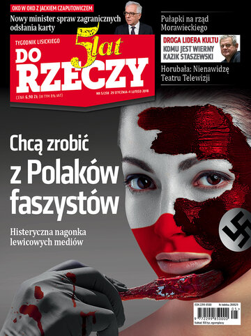 Okładka tygodnika „Do Rzeczy” nr 5/2018 (258)