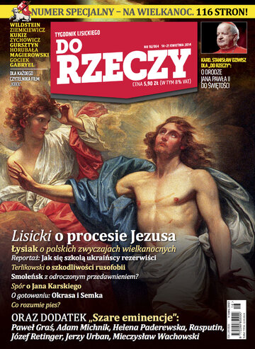 Okładka tygodnika „Do Rzeczy” nr 16/2014 (64)