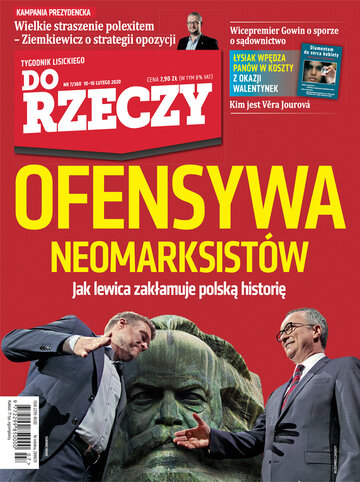 Okładka tygodnika „Do Rzeczy” nr 7/2020 (360)