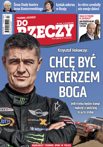 Okładka tygodnika „Do Rzeczy” nr 7/2015 (106)