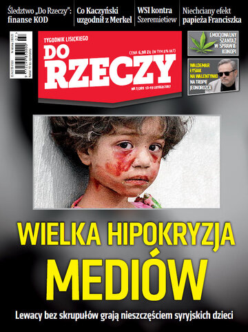 Okładka tygodnika „Do Rzeczy” nr 7/2017 (209)