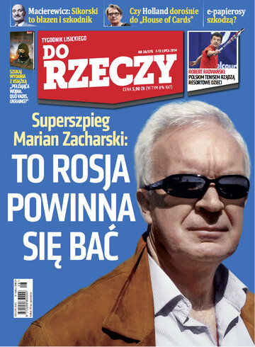 Okładka tygodnika „Do Rzeczy” nr 28/2014 (76)