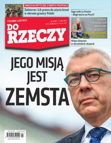 Okładka tygodnika „Do Rzeczy” nr 27/2024 (585)