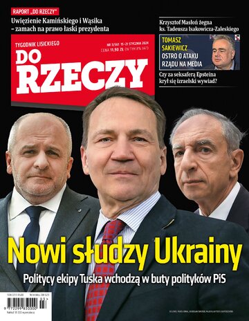 Okładka tygodnika „Do Rzeczy” nr 3/2024 (561)