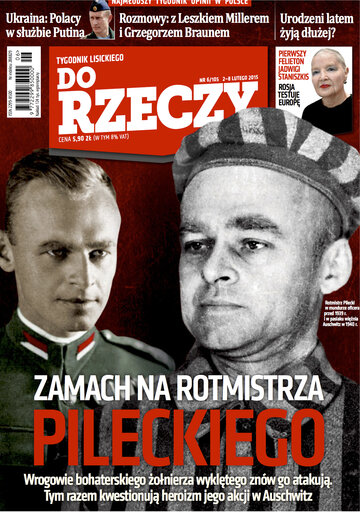 Okładka tygodnika „Do Rzeczy” nr 6/2015 (105)