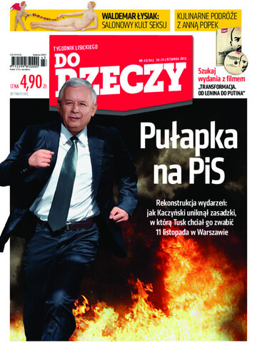 Okładka tygodnika „Do Rzeczy” nr 43/2013 (43)