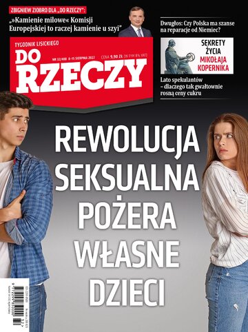 Okładka tygodnika „Do Rzeczy” nr 32/2022 (488)