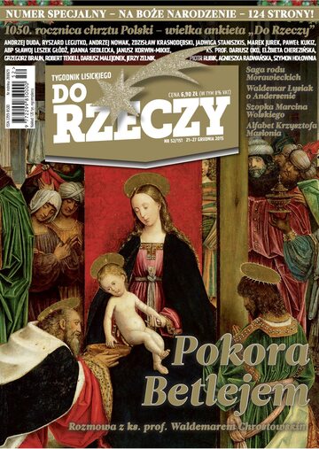 Okładka tygodnika „Do Rzeczy” nr 52/2015 (151)