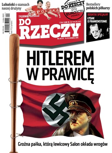 Okładka tygodnika „Do Rzeczy” nr 24/2016 (175)