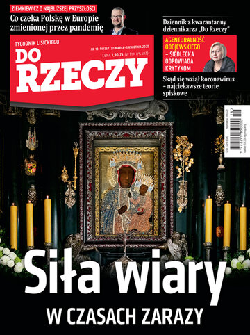 Okładka tygodnika „Do Rzeczy” nr 13-14/2020 (367)