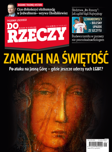 Okładka tygodnika „Do Rzeczy” nr 29/2018 (281)