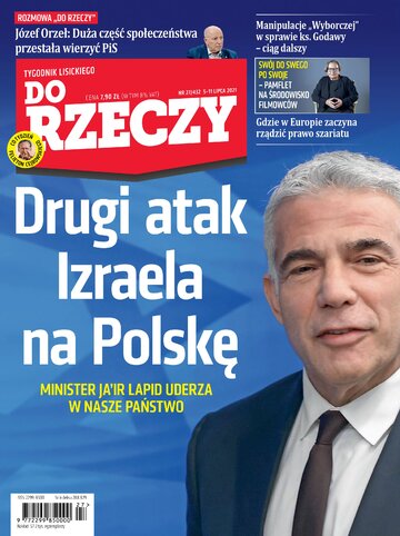 Okładka tygodnika „Do Rzeczy” nr 27/2021 (432)