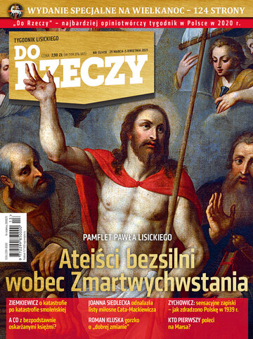 Okładka tygodnika „Do Rzeczy” nr 13/2021 (418)