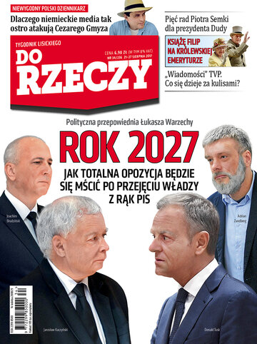 Okładka tygodnika „Do Rzeczy” nr 34/2017 (236)