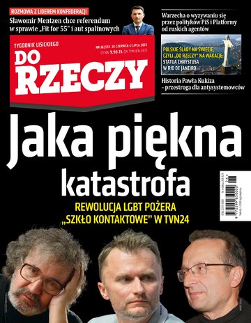 Okładka tygodnika „Do Rzeczy” nr 26/2023 (533)