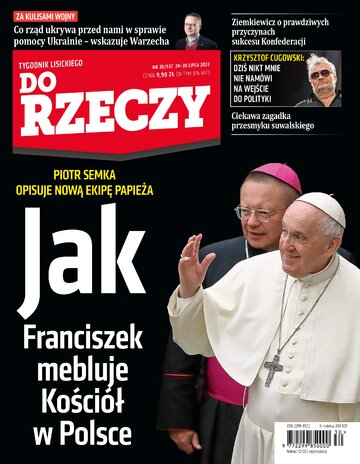 Okładka tygodnika „Do Rzeczy” nr 30/2023 (537)