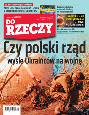 Okładka tygodnika „Do Rzeczy” nr 20/2024 (578)